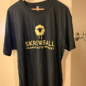 Men’s XL screwball whiskey T-shirt